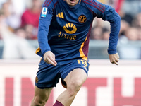 Matias Soule' of AS Roma during the Serie A Enilive match between AS Roma and Bologna FC at Stadio Olimpico on November 10, 2024 in Rome, It...