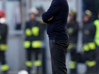 Ivan Juric head coach of AS Roma looks on during the Serie A Enilive match between AS Roma and Bologna FC at Stadio Olimpico on November 10,...