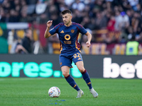 Stephan El Shaarawy of AS Roma during the Serie A Enilive match between AS Roma and Bologna FC at Stadio Olimpico on November 10, 2024 in Ro...