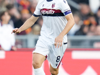 Remo Freuler of Bologna FC during the Serie A Enilive match between AS Roma and Bologna FC at Stadio Olimpico on November 10, 2024 in Rome,...