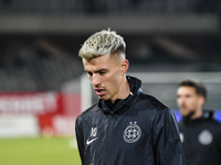 Adrian Sut participates in the Superliga match between Universitatea Cluj and FCSB at Cluj Arena in Cluj, Romania, on November 10, 2024. (