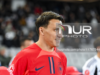 Risto Radunovic participates in the Superliga match between Universitatea Cluj and FCSB at Cluj Arena in Cluj, Romania, on November 10, 2024...