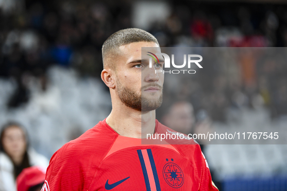 Daniel BIRLIGEA is in action during the Superliga match between Universitatea Cluj and FCSB at Cluj Arena in Cluj, Romania, on November 10,...