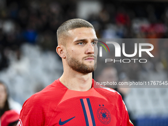 Daniel BIRLIGEA is in action during the Superliga match between Universitatea Cluj and FCSB at Cluj Arena in Cluj, Romania, on November 10,...