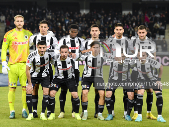 During the Superliga match between Universitatea Cluj and FCSB at Cluj Arena in Cluj, Romania, on November 10, 2024, (