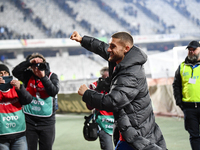 Daniel Birligea participates in the Superliga match between Universitatea Cluj and FCSB at Cluj Arena in Cluj, Romania, on November 10, 2024...