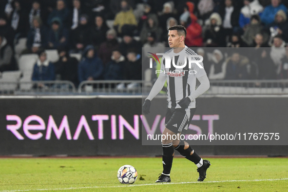 Lucas Gabriel MASOERO is in action during the Superliga match between Universitatea Cluj and FCSB at Cluj Arena in Cluj, Romania, on Novembe...