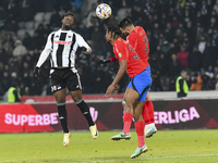 During the Superliga match between Universitatea Cluj and FCSB at Cluj Arena in Cluj, Romania, on November 10, 2024, (