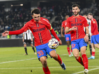 Risto Radunovic is in action during the Superliga match between Universitatea Cluj and FCSB at Cluj Arena in Cluj, Romania, on November 10,...