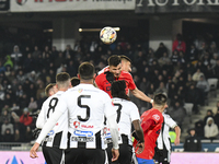 Mihai Popescu is in action during the Superliga match between Universitatea Cluj and FCSB at Cluj Arena in Cluj, Romania, on November 10, 20...