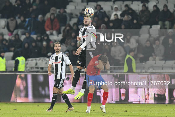 Dorin Marian Codrea participates in the Superliga match between Universitatea Cluj and FCSB at Cluj Arena in Cluj, Romania, on November 10,...