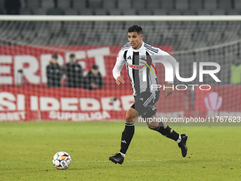 Lucas Gabriel MASOERO is in action during the Superliga match between Universitatea Cluj and FCSB at Cluj Arena in Cluj, Romania, on Novembe...