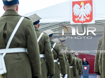 Polish President Andrzej Duda during the official celebration of the National Independence Day in Poland. National Independence Day is a pub...