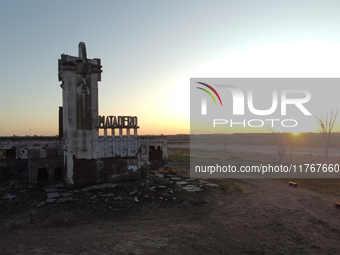 Images show Villa Epecuen, a flooded Argentine tourist town located in the Adolfo Alsina district, Buenos Aires province. (