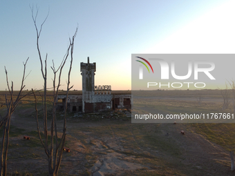 Images show Villa Epecuen, a flooded Argentine tourist town located in the Adolfo Alsina district, Buenos Aires province. (