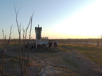 Images show Villa Epecuen, a flooded Argentine tourist town located in the Adolfo Alsina district, Buenos Aires province. (