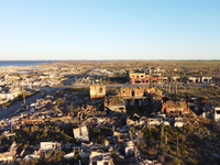 Images show Villa Epecuen, a flooded Argentine tourist town located in the Adolfo Alsina district, Buenos Aires province. (