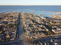 Images show Villa Epecuen, a flooded Argentine tourist town located in the Adolfo Alsina district, Buenos Aires province. (