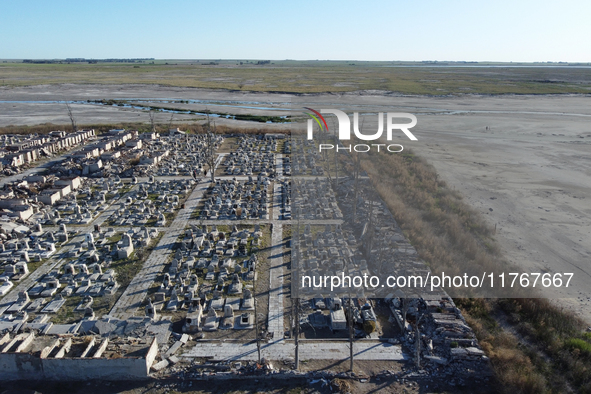 Images show Villa Epecuen, a flooded Argentine tourist town located in the Adolfo Alsina district, Buenos Aires province. 