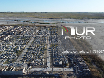 Images show Villa Epecuen, a flooded Argentine tourist town located in the Adolfo Alsina district, Buenos Aires province. (