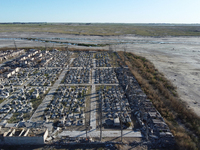 Images show Villa Epecuen, a flooded Argentine tourist town located in the Adolfo Alsina district, Buenos Aires province. (