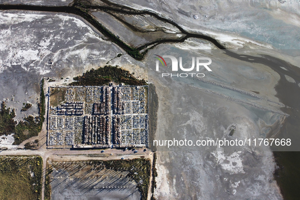 Images show Villa Epecuen, a flooded Argentine tourist town located in the Adolfo Alsina district, Buenos Aires province. 