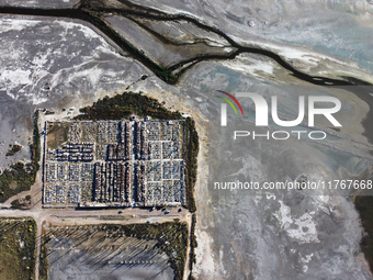 Images show Villa Epecuen, a flooded Argentine tourist town located in the Adolfo Alsina district, Buenos Aires province. (