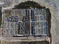 Images show Villa Epecuen, a flooded Argentine tourist town located in the Adolfo Alsina district, Buenos Aires province. (