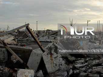 Images show Villa Epecuen, a flooded Argentine tourist town located in the Adolfo Alsina district, Buenos Aires province. (