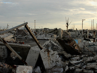 Images show Villa Epecuen, a flooded Argentine tourist town located in the Adolfo Alsina district, Buenos Aires province. (