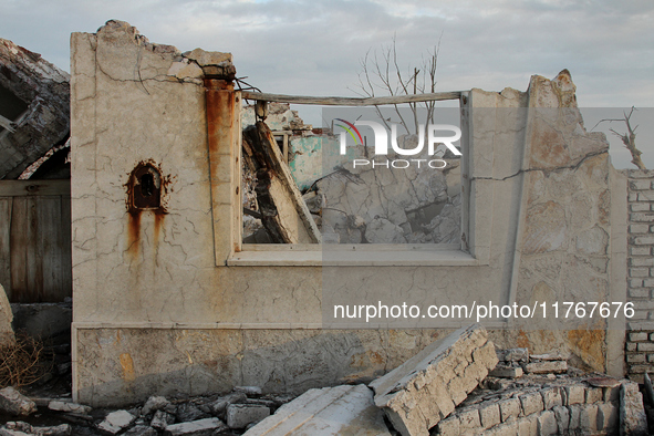 Images show Villa Epecuen, a flooded Argentine tourist town located in the Adolfo Alsina district, Buenos Aires province. 