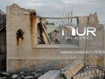 Images show Villa Epecuen, a flooded Argentine tourist town located in the Adolfo Alsina district, Buenos Aires province. (