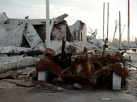 Images show Villa Epecuen, a flooded Argentine tourist town located in the Adolfo Alsina district, Buenos Aires province. (