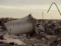 Images show Villa Epecuen, a flooded Argentine tourist town located in the Adolfo Alsina district, Buenos Aires province. (