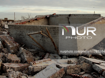 Images show Villa Epecuen, a flooded Argentine tourist town located in the Adolfo Alsina district, Buenos Aires province. (