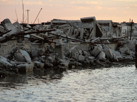 Images show Villa Epecuen, a flooded Argentine tourist town located in the Adolfo Alsina district, Buenos Aires province. (