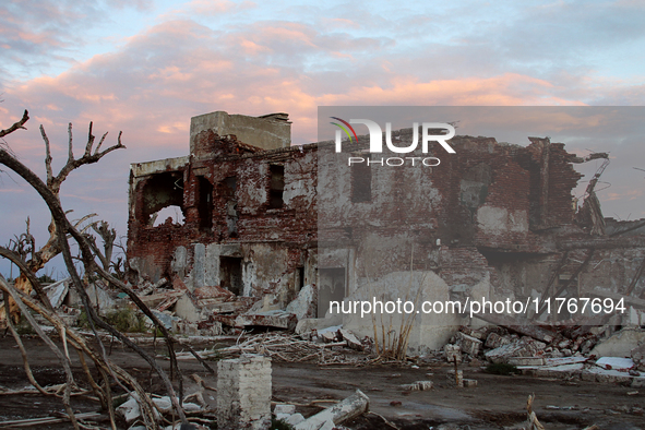 Images show Villa Epecuen, a flooded Argentine tourist town located in the Adolfo Alsina district, Buenos Aires province. 