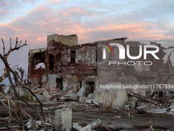 Images show Villa Epecuen, a flooded Argentine tourist town located in the Adolfo Alsina district, Buenos Aires province. (