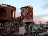 Images show Villa Epecuen, a flooded Argentine tourist town located in the Adolfo Alsina district, Buenos Aires province. (