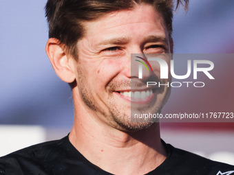 Casey Stoner attends the Champions Charity Race Legend at MotoLive during the 110th edition of EICMA Milan Motorcycle Show at Rho Fiera Mila...