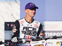 Stefan Everts attends the Champions Charity Race Legend at MotoLive during the 110th edition of EICMA Milan Motorcycle Show at Rho Fiera Mil...