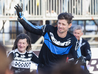 Casey Stoner attends the Champions Charity Race Legend at MotoLive during the 110th edition of EICMA Milan Motorcycle Show at Rho Fiera Mila...