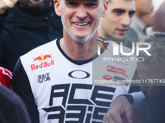 Stefan Everts attends the Champions Charity Race Legend at MotoLive during the 110th edition of EICMA Milan Motorcycle Show at Rho Fiera Mil...