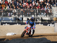 Casey Stoner attends the Champions Charity Race Legend at MotoLive during the 110th edition of EICMA Milan Motorcycle Show at Rho Fiera Mila...