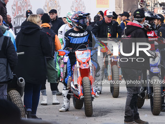 Casey Stoner attends the Champions Charity Race Legend at MotoLive during the 110th edition of EICMA Milan Motorcycle Show at Rho Fiera Mila...