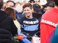 Casey Stoner attends the Champions Charity Race Legend at MotoLive during the 110th edition of EICMA Milan Motorcycle Show at Rho Fiera Mila...