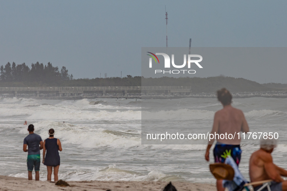 A common scene now occurs in Cape Canaveral. Beachgoers watch the landing of a SpaceX rocket first stage after it launches the satellite Kor...