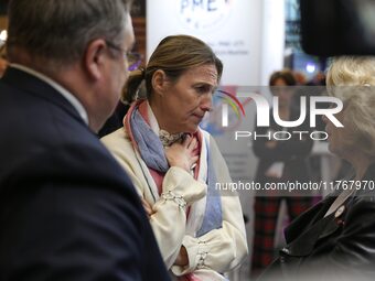 French Minister of Labor and Employment Astrid Panosyan-Bouvet attends the ''Made in France'' (MIF Expo) fair at Parc des Expositions in Par...