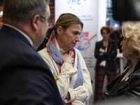 French Minister of Labor and Employment Astrid Panosyan-Bouvet attends the ''Made in France'' (MIF Expo) fair at Parc des Expositions in Par...