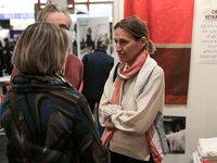 French Minister of Labor and Employment Astrid Panosyan-Bouvet attends the ''Made in France'' (MIF Expo) fair at Parc des Expositions in Par...